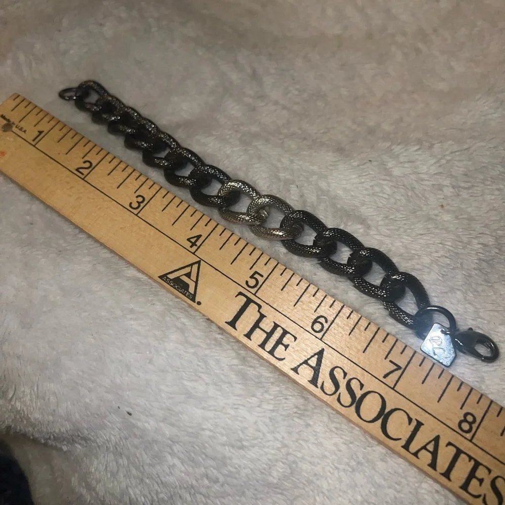Park lane chunky linked in braclet 2 toned - Picture 3 of 8